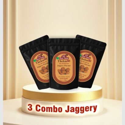 Traditional Jaggery Thekua – 3 Combo Pack