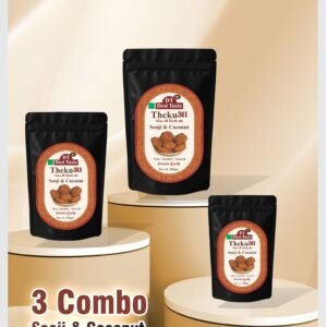 Sooji & Coconut Thekua – 3 Combo Pack